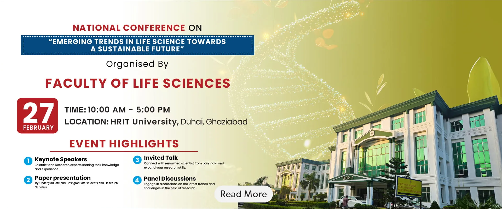 Emerging Trends in Life Sciences