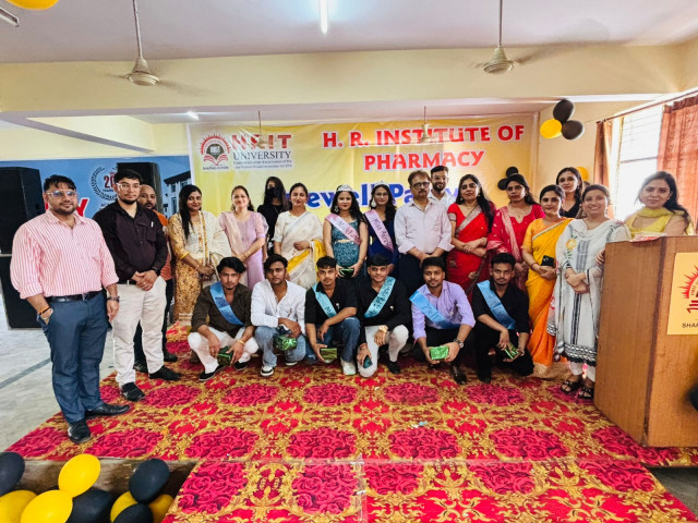 Farewell Fiesta 2025 - A Heartfelt Goodbye at HR Institute of Pharmacy