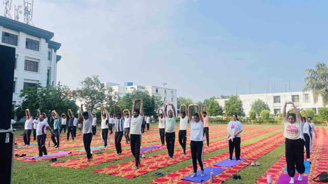 The global celebration of International Yoga Day 2025
