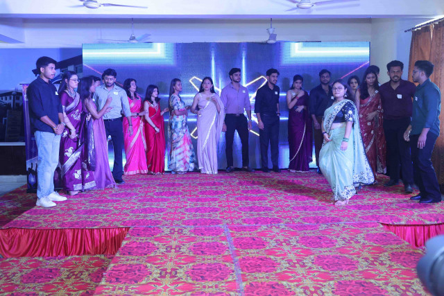 Farewell Fiesta at HRIT University, Ghaziabad — PALAASH 2025