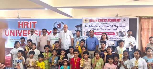 Queen Chess Academy Hosts First ‘Masters of the 64 Squares’ Tournament at HRIT University