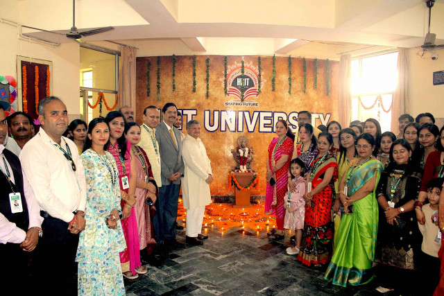Deepotsav Day 1 Highlights at HRIT University