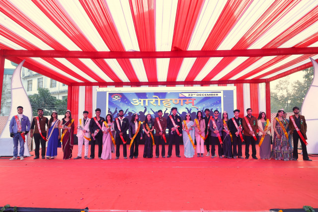 Grand Freshers' Party at HRIT University, Ghaziabad