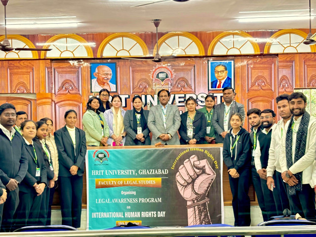 HRIT University commemorates International Human Rights Day 2025