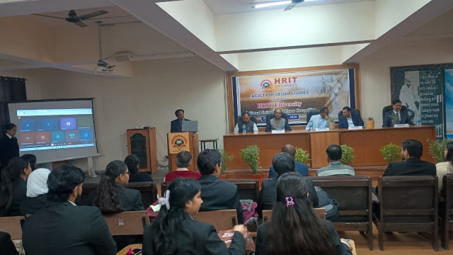 HRIT University hosts its First National Virtual Moot Court Competition – 2026
